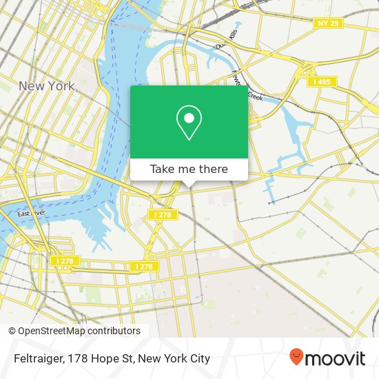 Feltraiger, 178 Hope St map