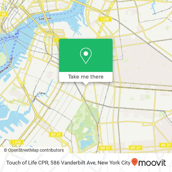 Touch of Life CPR, 586 Vanderbilt Ave map