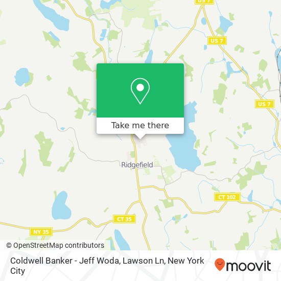 Mapa de Coldwell Banker - Jeff Woda, Lawson Ln