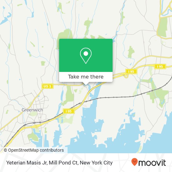 Yeterian Masis Jr, Mill Pond Ct map