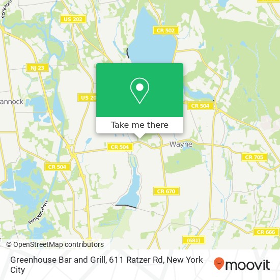 Greenhouse Bar and Grill, 611 Ratzer Rd map