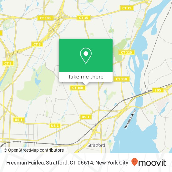 Freeman Fairlea, Stratford, CT 06614 map