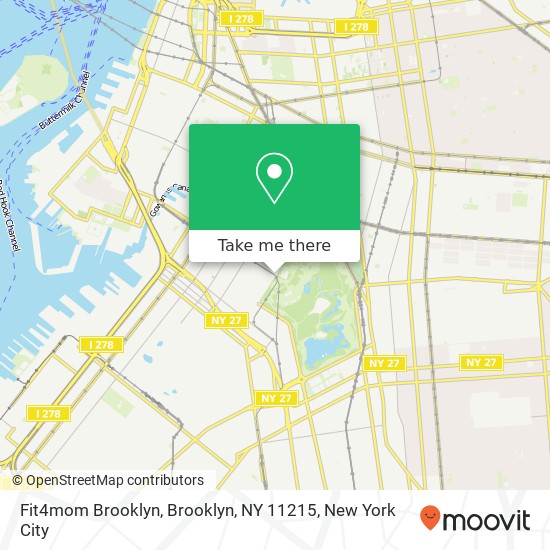 Fit4mom Brooklyn, Brooklyn, NY 11215 map