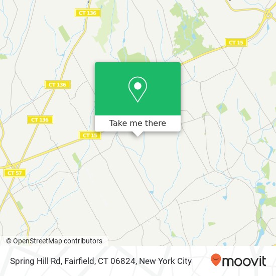 Spring Hill Rd, Fairfield, CT 06824 map
