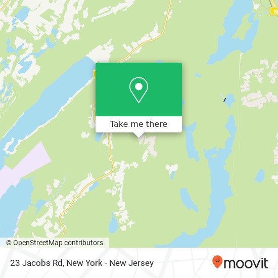 Mapa de 23 Jacobs Rd, Rockaway, NJ 07866