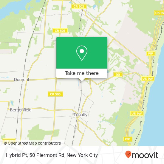 Mapa de Hybrid Pt, 50 Piermont Rd
