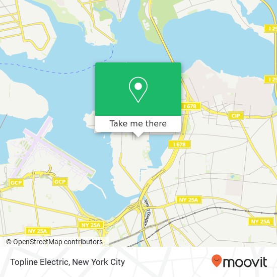 Mapa de Topline Electric