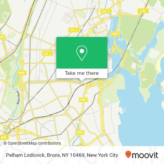 Pelham Lodovick, Bronx, NY 10469 map