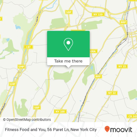 Fitness Food and You, 56 Paret Ln map