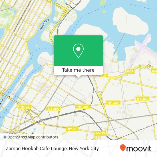 Zaman Hookah Cafe Lounge map