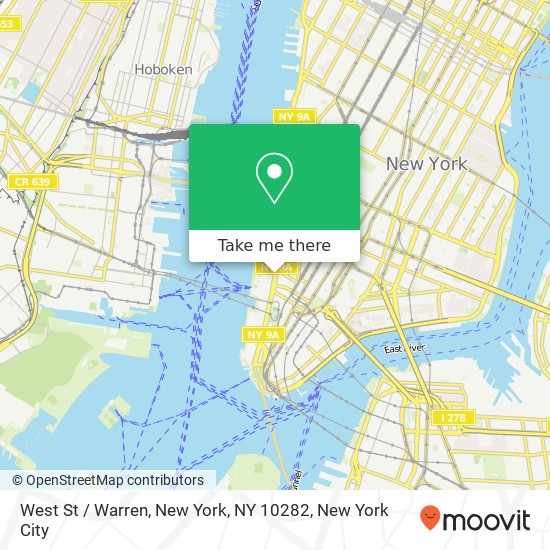 West St / Warren, New York, NY 10282 map