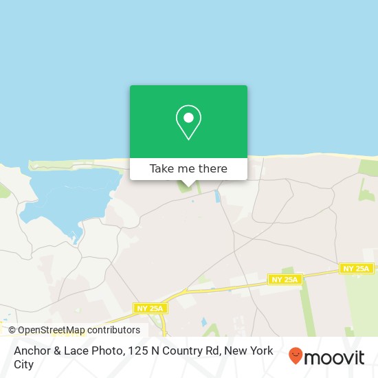 Mapa de Anchor & Lace Photo, 125 N Country Rd