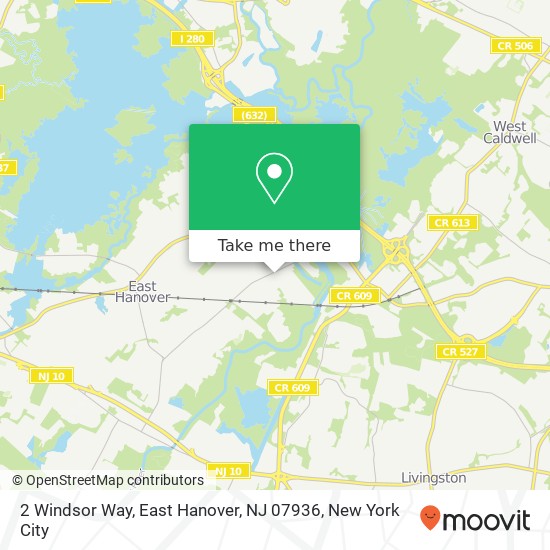 2 Windsor Way, East Hanover, NJ 07936 map