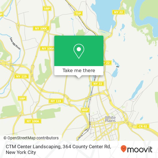 CTM Center Landscaping, 364 County Center Rd map