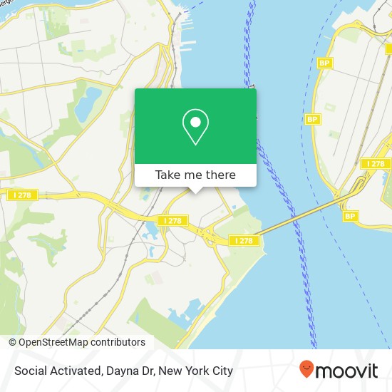 Mapa de Social Activated, Dayna Dr