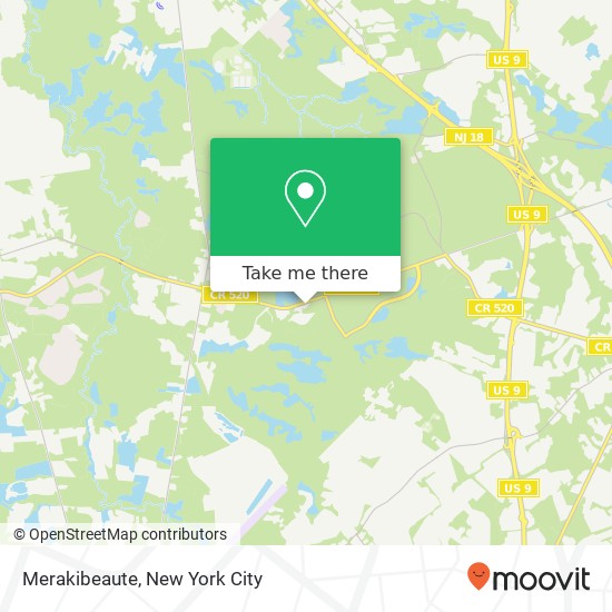 Merakibeaute map