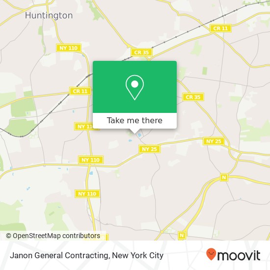 Janon General Contracting map