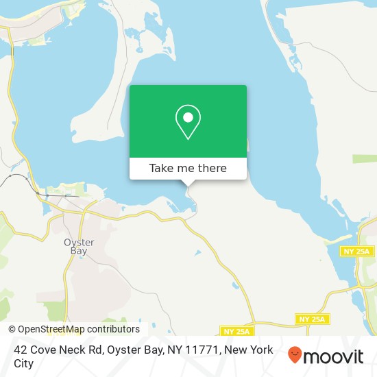 42 Cove Neck Rd, Oyster Bay, NY 11771 map