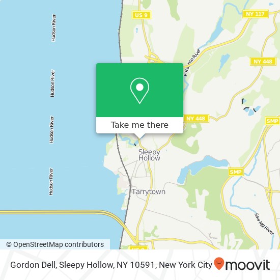 Gordon Dell, Sleepy Hollow, NY 10591 map