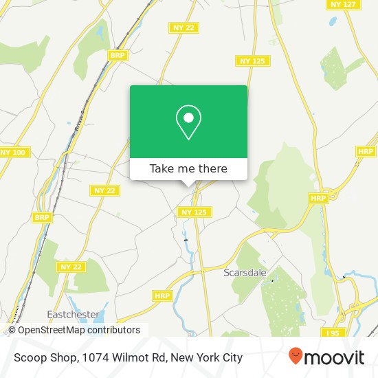 Mapa de Scoop Shop, 1074 Wilmot Rd