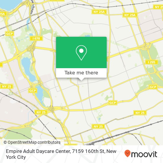 Mapa de Empire Adult Daycare Center, 7159 160th St