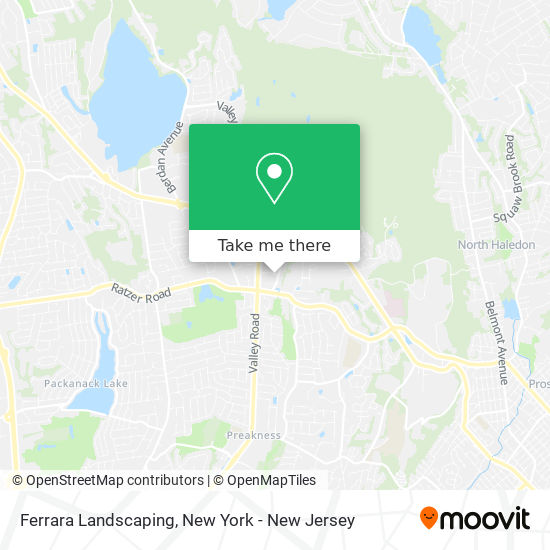 Ferrara Landscaping map