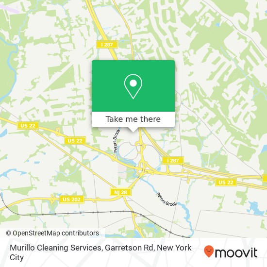 Mapa de Murillo Cleaning Services, Garretson Rd