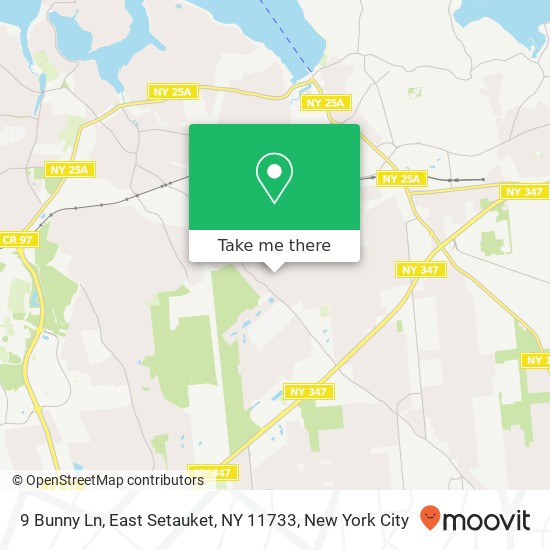 9 Bunny Ln, East Setauket, NY 11733 map