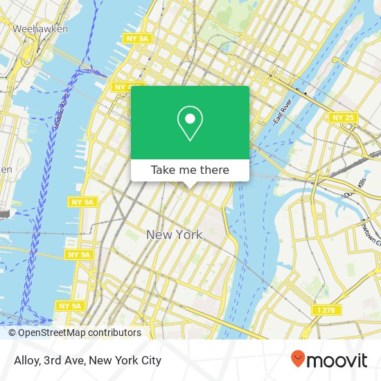 Alloy, 3rd Ave map