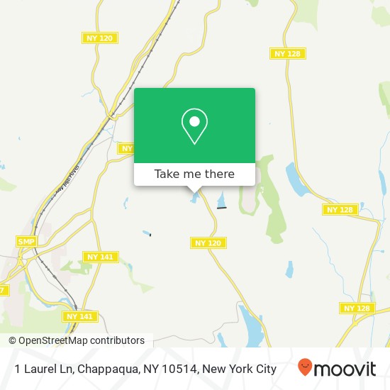 1 Laurel Ln, Chappaqua, NY 10514 map
