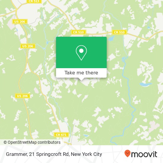 Mapa de Grammer, 21 Springcroft Rd