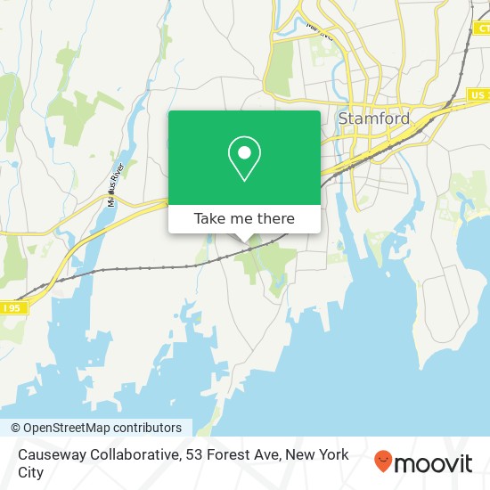 Mapa de Causeway Collaborative, 53 Forest Ave
