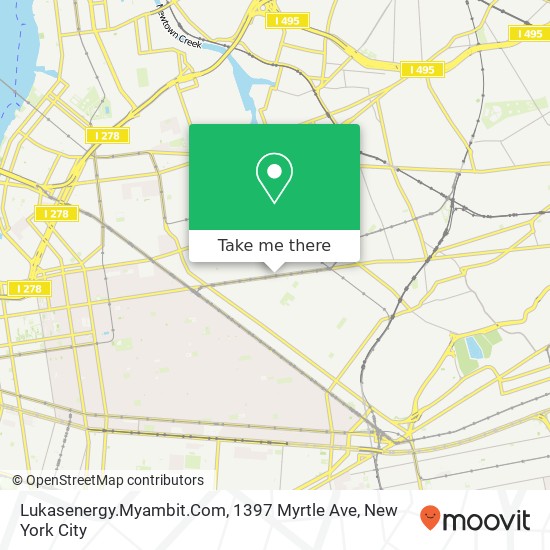 Lukasenergy.Myambit.Com, 1397 Myrtle Ave map