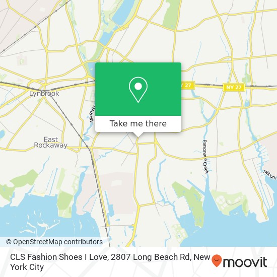 CLS Fashion Shoes I Love, 2807 Long Beach Rd map