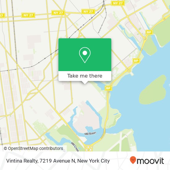 Vintina Realty, 7219 Avenue N map