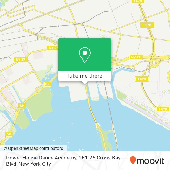 Power House Dance Academy, 161-26 Cross Bay Blvd map