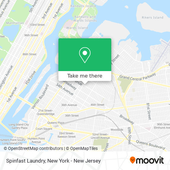 Spinfast Laundry map