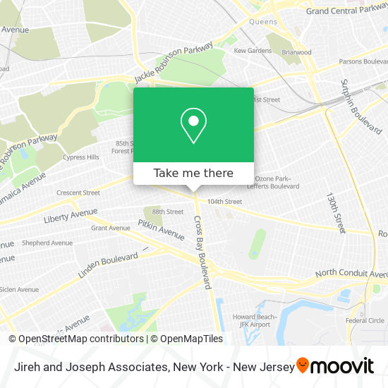 Jireh and Joseph Associates map