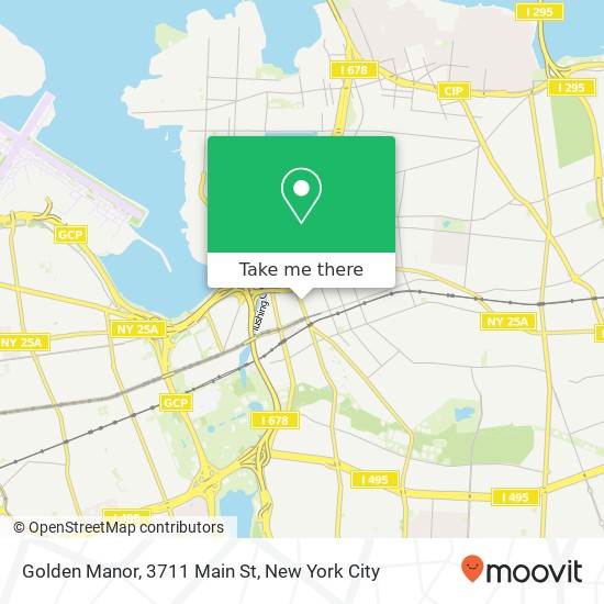 Mapa de Golden Manor, 3711 Main St