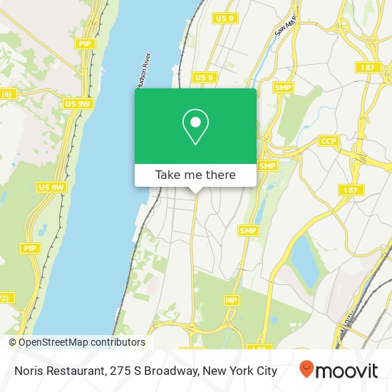 Noris Restaurant, 275 S Broadway map