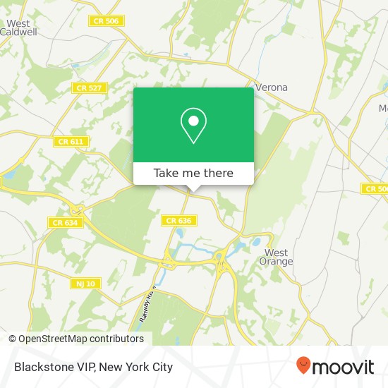 Blackstone VIP map