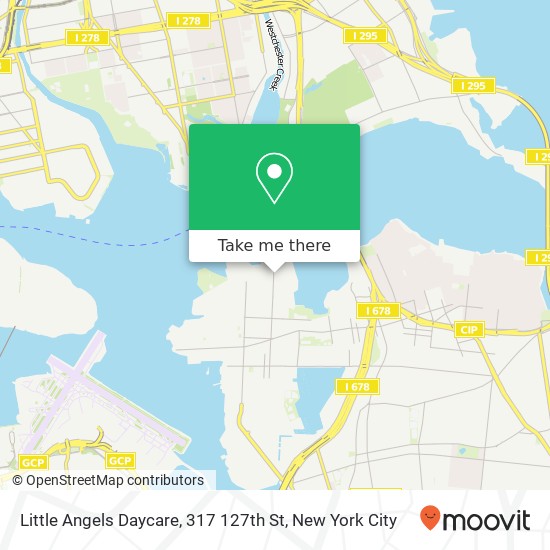 Little Angels Daycare, 317 127th St map