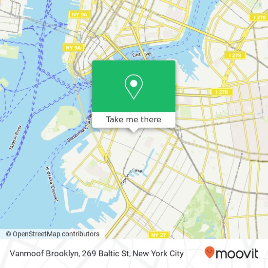 Vanmoof Brooklyn, 269 Baltic St map
