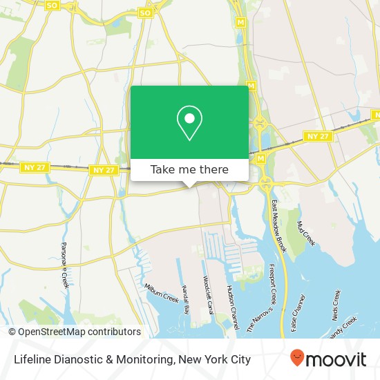 Mapa de Lifeline Dianostic & Monitoring