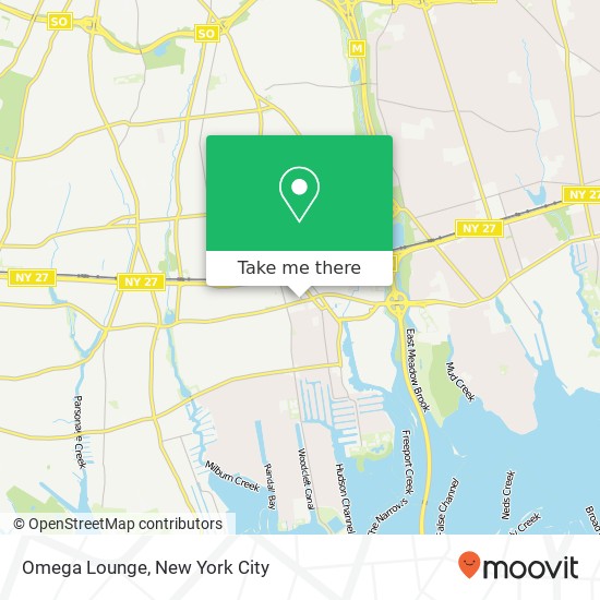 Omega Lounge map