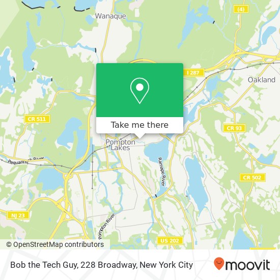 Bob the Tech Guy, 228 Broadway map