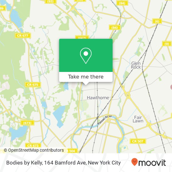 Mapa de Bodies by Kelly, 164 Bamford Ave
