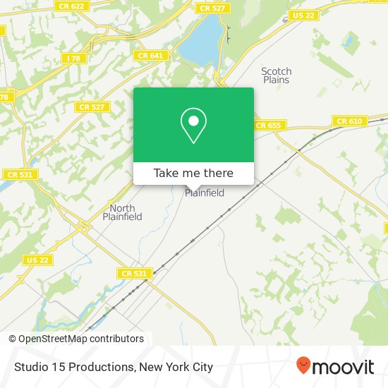 Studio 15 Productions map