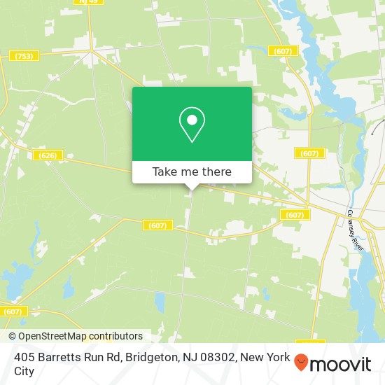 405 Barretts Run Rd, Bridgeton, NJ 08302 map