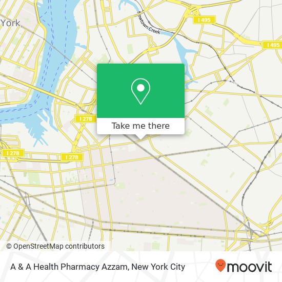 Mapa de A & A Health Pharmacy Azzam